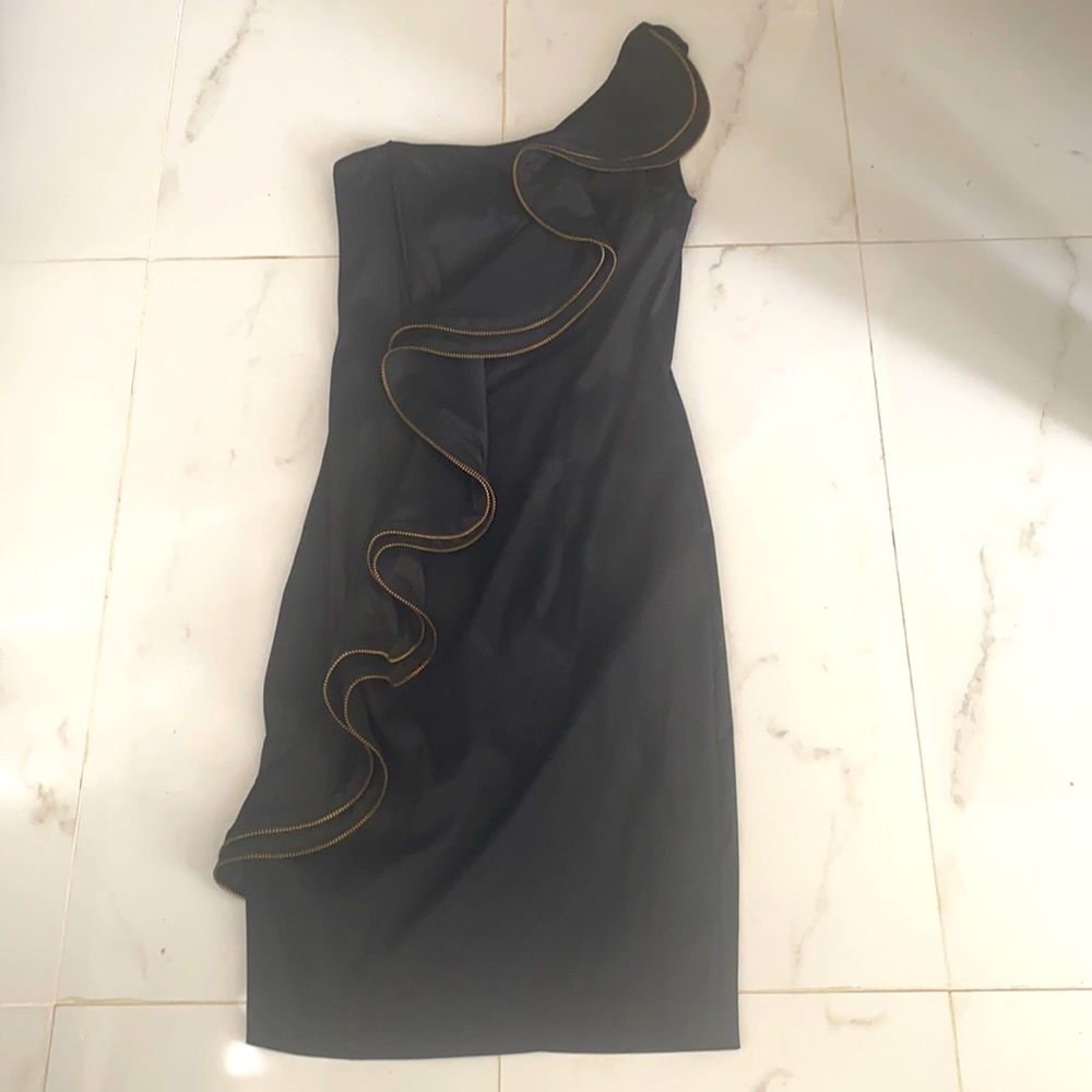 Cache dress black size 2 cocktail dress